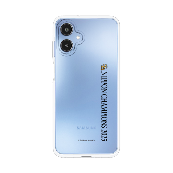 スリムプロテクションケース［ 福岡ソフトバンクホークス - NIPPON CHAMPIONS 2025 ロゴ - 縦ロゴ ］