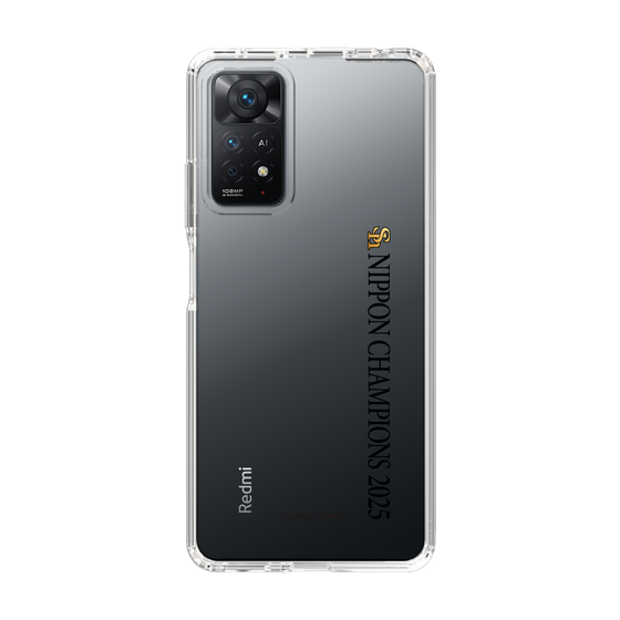 スリムプロテクションケース［ 福岡ソフトバンクホークス - NIPPON CHAMPIONS 2025 ロゴ - 縦ロゴ ］