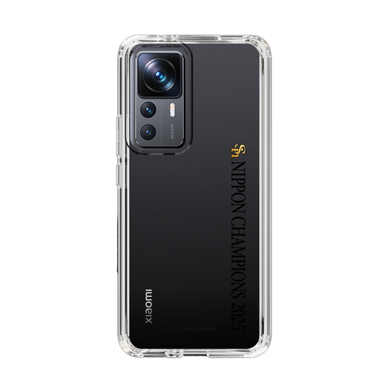 スリムプロテクションケース［ 福岡ソフトバンクホークス - NIPPON CHAMPIONS 2025 ロゴ - 縦ロゴ ］