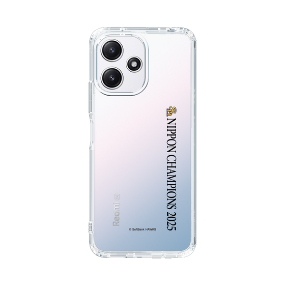 スリムプロテクションケース［ 福岡ソフトバンクホークス - NIPPON CHAMPIONS 2025 ロゴ - 縦ロゴ ］