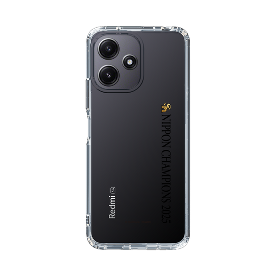 スリムプロテクションケース［ 福岡ソフトバンクホークス - NIPPON CHAMPIONS 2025 ロゴ - 縦ロゴ ］