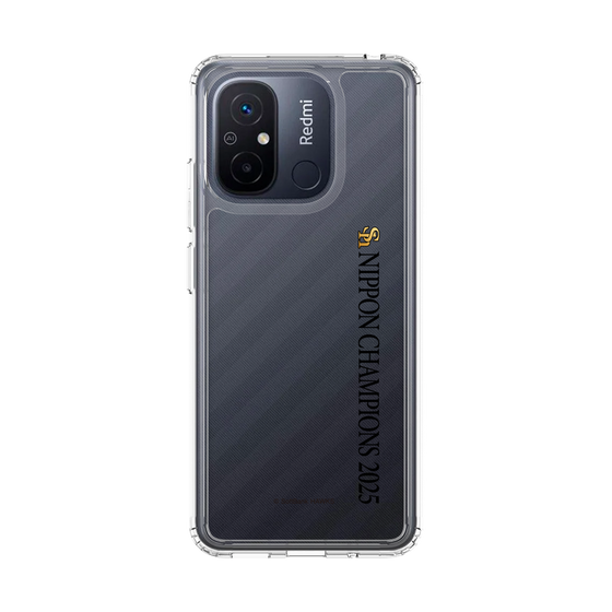 スリムプロテクションケース［ 福岡ソフトバンクホークス - NIPPON CHAMPIONS 2025 ロゴ - 縦ロゴ ］