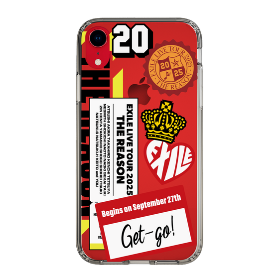 スリムプロテクションケース［ EXILE LIVE TOUR 2025 "THE REASON" - ステッカー ］