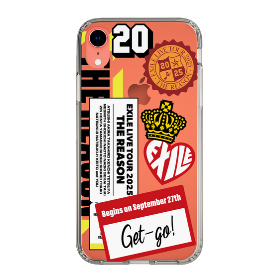 スリムプロテクションケース［ EXILE LIVE TOUR 2025 "THE REASON" - ステッカー ］