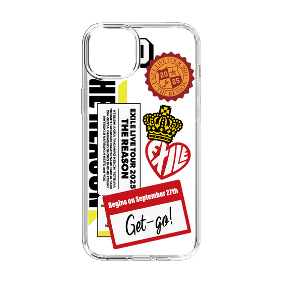 スリムプロテクションケース［ EXILE LIVE TOUR 2025 "THE REASON" - ステッカー ］