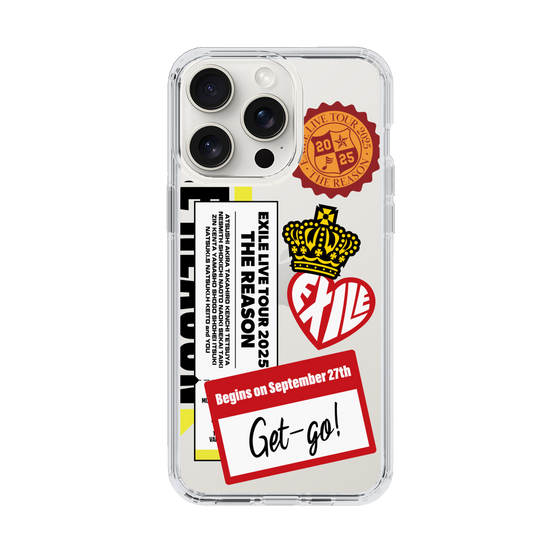 スリムプロテクションケース［ EXILE LIVE TOUR 2025 "THE REASON" - ステッカー ］