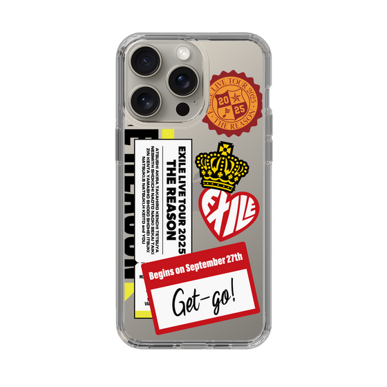 スリムプロテクションケース［ EXILE LIVE TOUR 2025 "THE REASON" - ステッカー ］