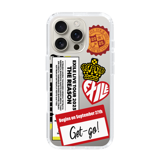 スリムプロテクションケース［ EXILE LIVE TOUR 2025 "THE REASON" - ステッカー ］