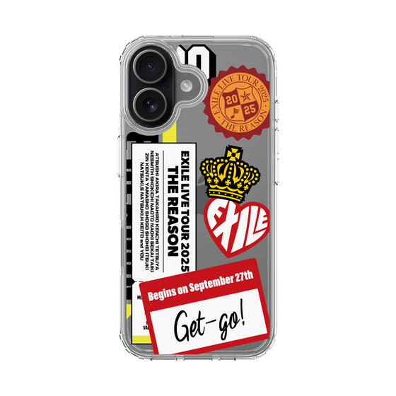 スリムプロテクションケース［ EXILE LIVE TOUR 2025 "THE REASON" - ステッカー ］