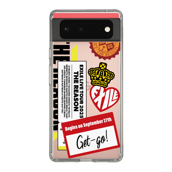 スリムプロテクションケース［ EXILE LIVE TOUR 2025 "THE REASON" - ステッカー ］