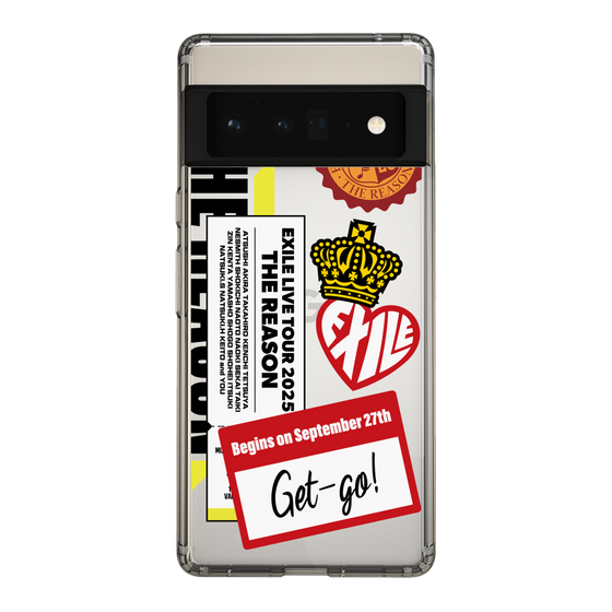 スリムプロテクションケース［ EXILE LIVE TOUR 2025 "THE REASON" - ステッカー ］