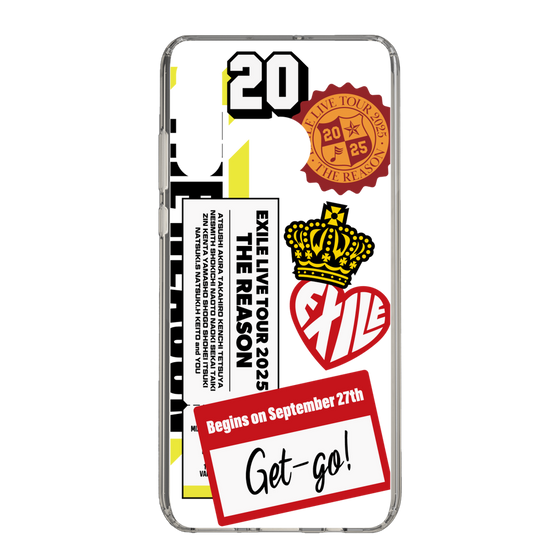 スリムプロテクションケース［ EXILE LIVE TOUR 2025 "THE REASON" - ステッカー ］