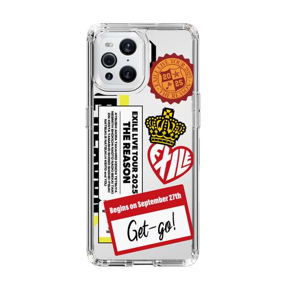 スリムプロテクションケース［ EXILE LIVE TOUR 2025 "THE REASON" - ステッカー ］