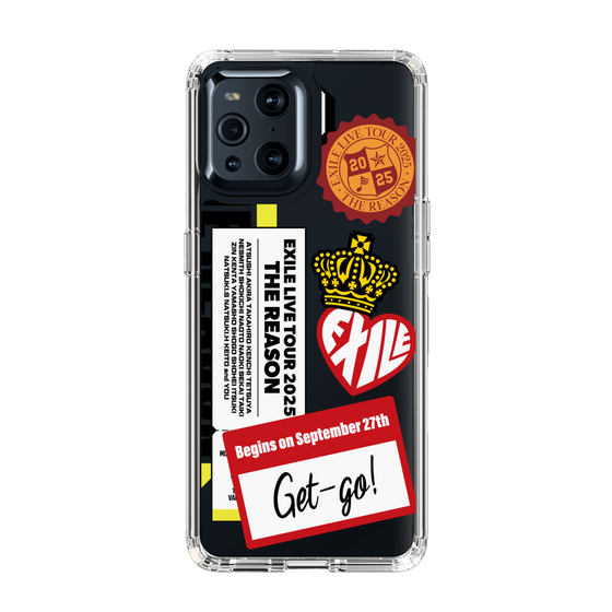 スリムプロテクションケース［ EXILE LIVE TOUR 2025 "THE REASON" - ステッカー ］