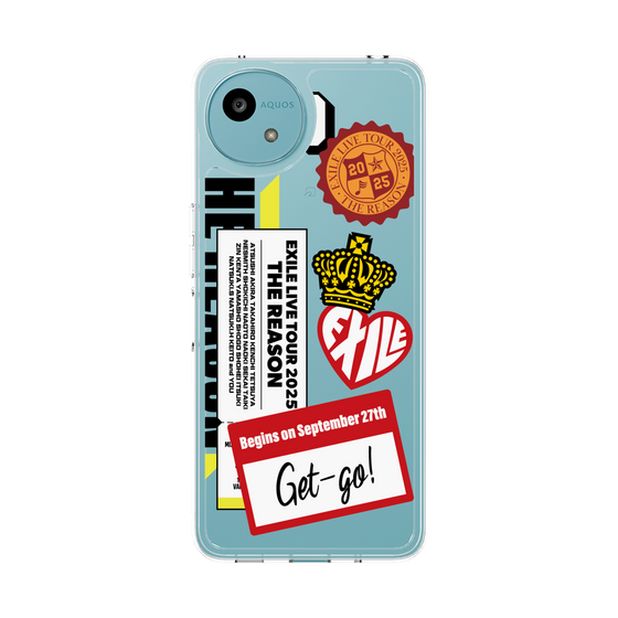 スリムプロテクションケース［ EXILE LIVE TOUR 2025 "THE REASON" - ステッカー ］