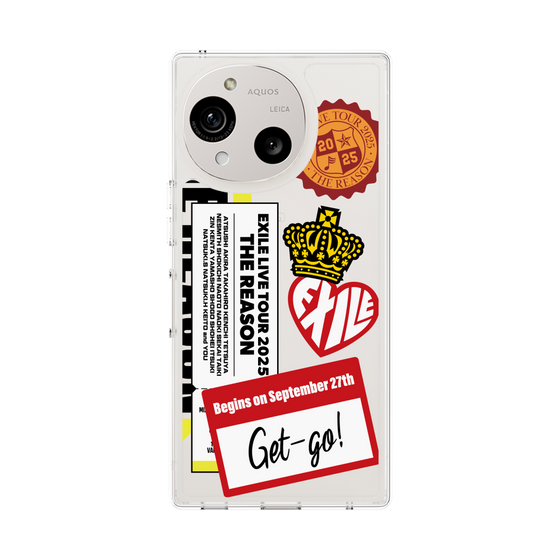 スリムプロテクションケース［ EXILE LIVE TOUR 2025 "THE REASON" - ステッカー ］