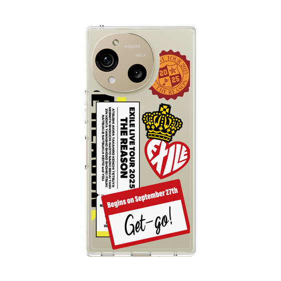 スリムプロテクションケース［ EXILE LIVE TOUR 2025 "THE REASON" - ステッカー ］