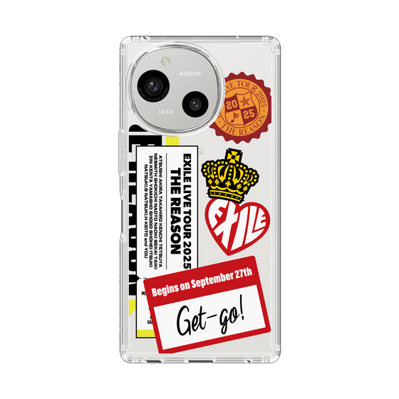 スリムプロテクションケース［ EXILE LIVE TOUR 2025 "THE REASON" - ステッカー ］