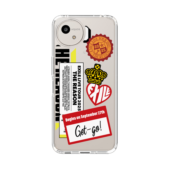 スリムプロテクションケース［ EXILE LIVE TOUR 2025 "THE REASON" - ステッカー ］