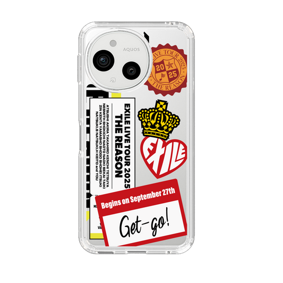 スリムプロテクションケース［ EXILE LIVE TOUR 2025 "THE REASON" - ステッカー ］