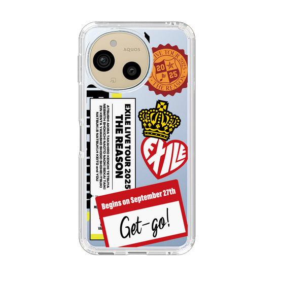 スリムプロテクションケース［ EXILE LIVE TOUR 2025 "THE REASON" - ステッカー ］