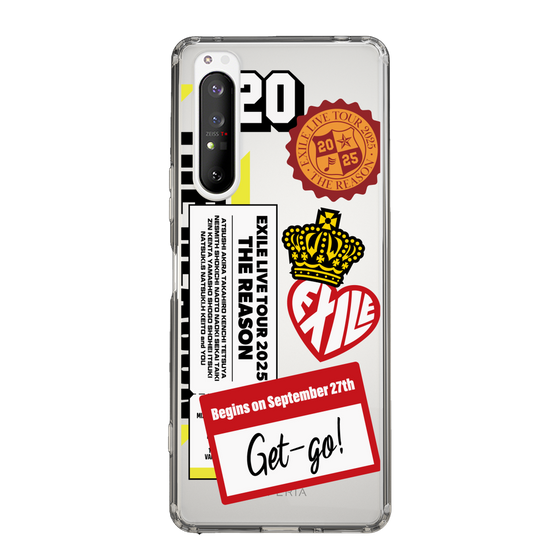 スリムプロテクションケース［ EXILE LIVE TOUR 2025 "THE REASON" - ステッカー ］