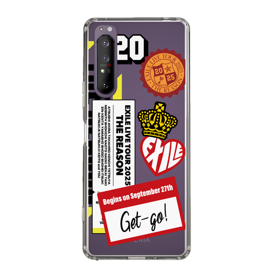 スリムプロテクションケース［ EXILE LIVE TOUR 2025 "THE REASON" - ステッカー ］