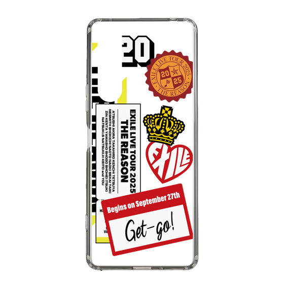 スリムプロテクションケース［ EXILE LIVE TOUR 2025 "THE REASON" - ステッカー ］