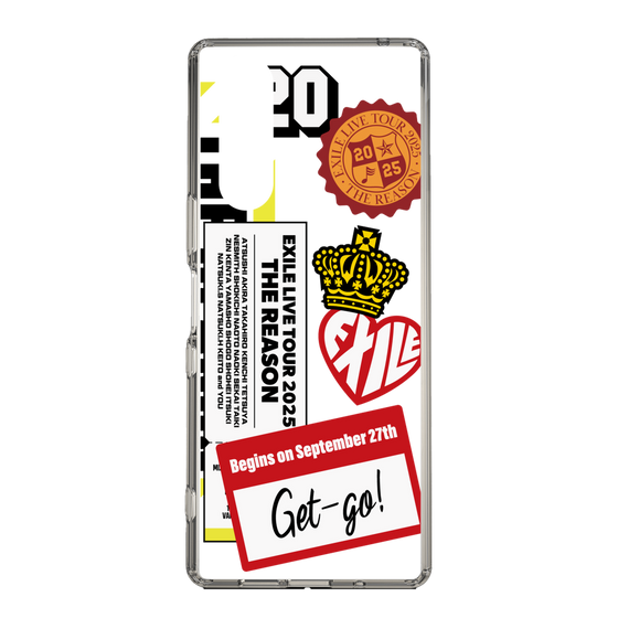 スリムプロテクションケース［ EXILE LIVE TOUR 2025 "THE REASON" - ステッカー ］