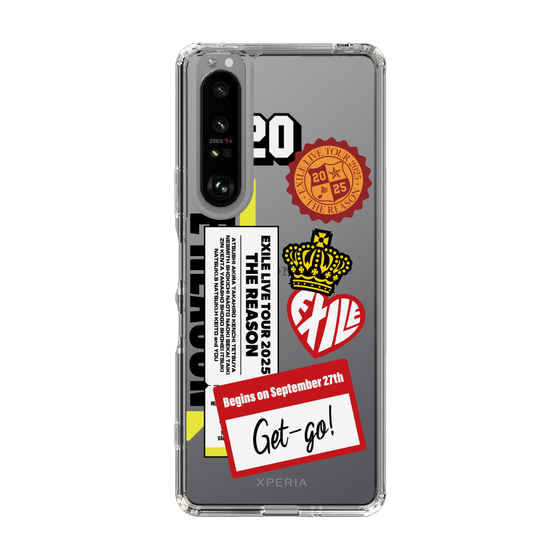 スリムプロテクションケース［ EXILE LIVE TOUR 2025 "THE REASON" - ステッカー ］