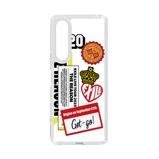 スリムプロテクションケース［ EXILE LIVE TOUR 2025 "THE REASON" - ステッカー ］