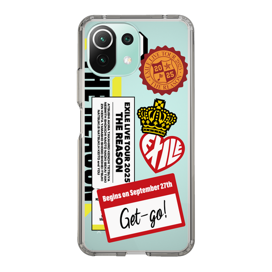 スリムプロテクションケース［ EXILE LIVE TOUR 2025 "THE REASON" - ステッカー ］