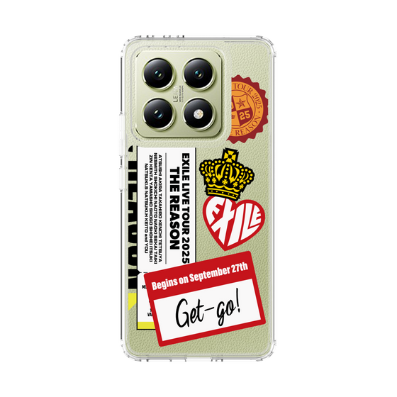 スリムプロテクションケース［ EXILE LIVE TOUR 2025 "THE REASON" - ステッカー ］