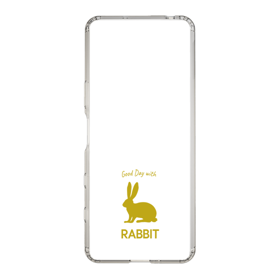 スリムプロテクションケース［ &UCHINOCO - うさぎ ］