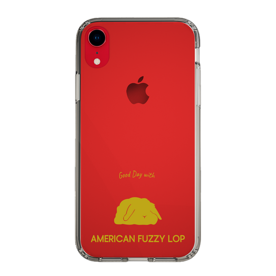 スリムプロテクションケース［ &UCHINOCO - うさぎ - アメリカンファジーロップ ］