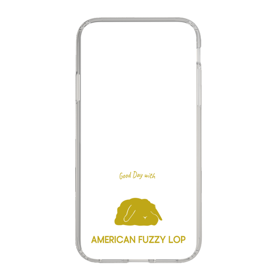 スリムプロテクションケース［ &UCHINOCO - うさぎ - アメリカンファジーロップ ］