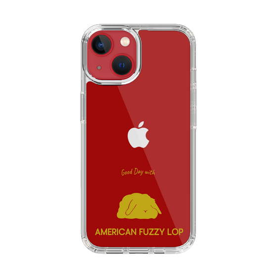 スリムプロテクションケース［ &UCHINOCO - うさぎ - アメリカンファジーロップ ］