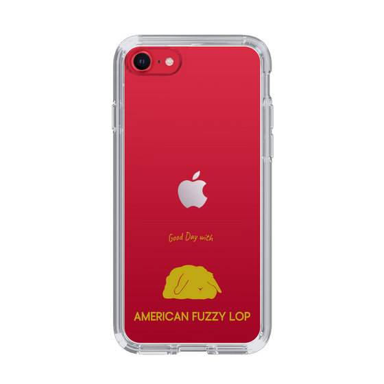 スリムプロテクションケース［ &UCHINOCO - うさぎ - アメリカンファジーロップ ］