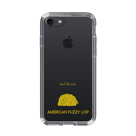 スリムプロテクションケース［ &UCHINOCO - うさぎ - アメリカンファジーロップ ］