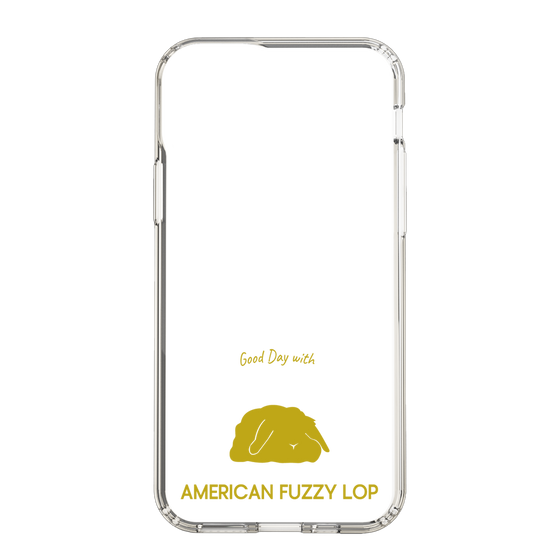 スリムプロテクションケース［ &UCHINOCO - うさぎ - アメリカンファジーロップ ］