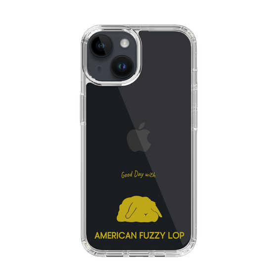 スリムプロテクションケース［ &UCHINOCO - うさぎ - アメリカンファジーロップ ］