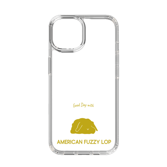 スリムプロテクションケース［ &UCHINOCO - うさぎ - アメリカンファジーロップ ］