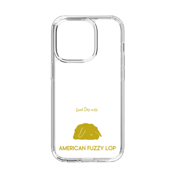 スリムプロテクションケース［ &UCHINOCO - うさぎ - アメリカンファジーロップ ］