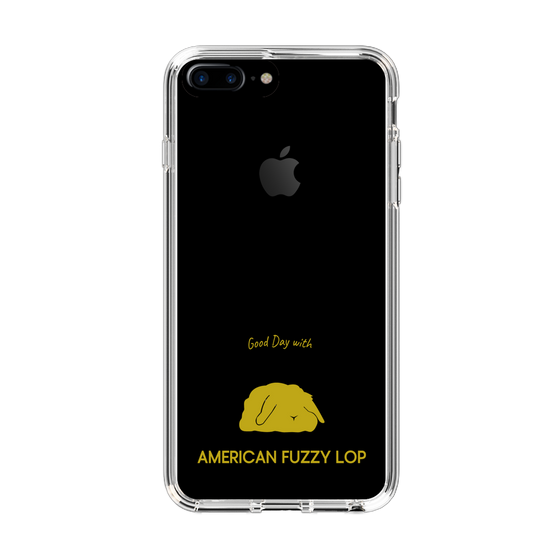 スリムプロテクションケース［ &UCHINOCO - うさぎ - アメリカンファジーロップ ］