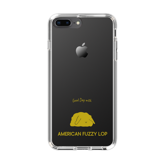 スリムプロテクションケース［ &UCHINOCO - うさぎ - アメリカンファジーロップ ］