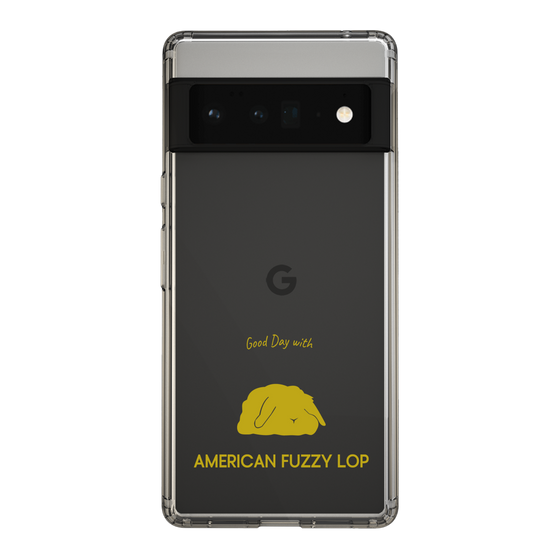 スリムプロテクションケース［ &UCHINOCO - うさぎ - アメリカンファジーロップ ］