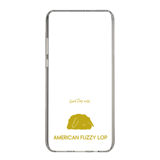 スリムプロテクションケース［ &UCHINOCO - うさぎ - アメリカンファジーロップ ］