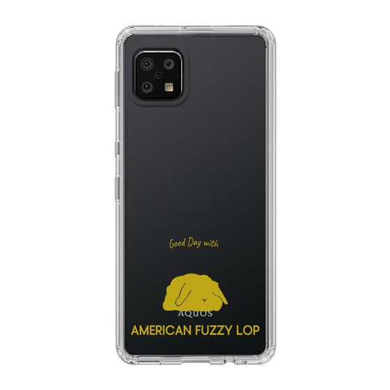 スリムプロテクションケース［ &UCHINOCO - うさぎ - アメリカンファジーロップ ］