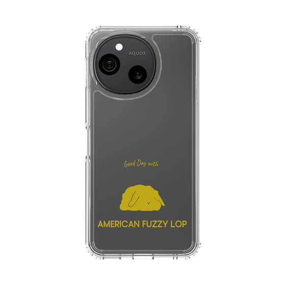 スリムプロテクションケース［ &UCHINOCO - うさぎ - アメリカンファジーロップ ］