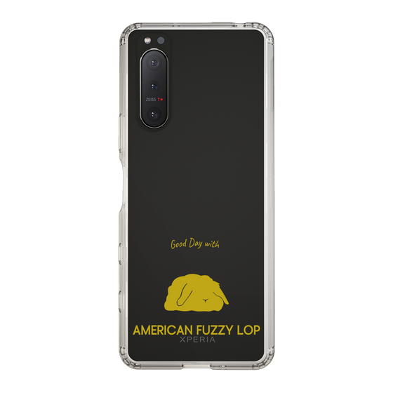 スリムプロテクションケース［ &UCHINOCO - うさぎ - アメリカンファジーロップ ］